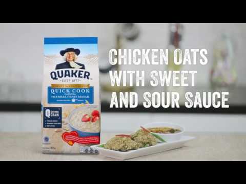 chicken-oats-with-sweet-and-sour-sauce