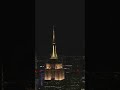 Happy to celebrate 10 years of the Maestro Cares Foundation with these iconic golden lights.