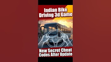 New Secret Cheat Codes In Indian Bike Driving 3d Game After Update #shorts