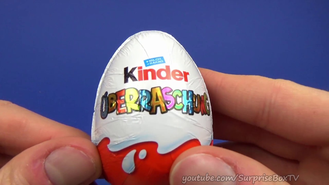 kinder eggs youtube