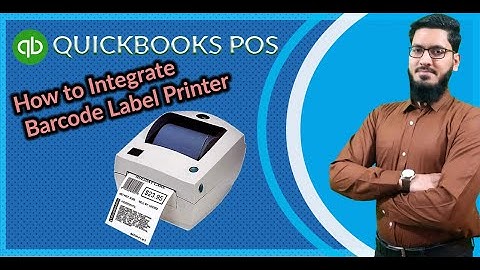 Quickbooks Lesson 09 || How to Integrate Barcode Label Printer in QuickBooks Point of Sale Software
