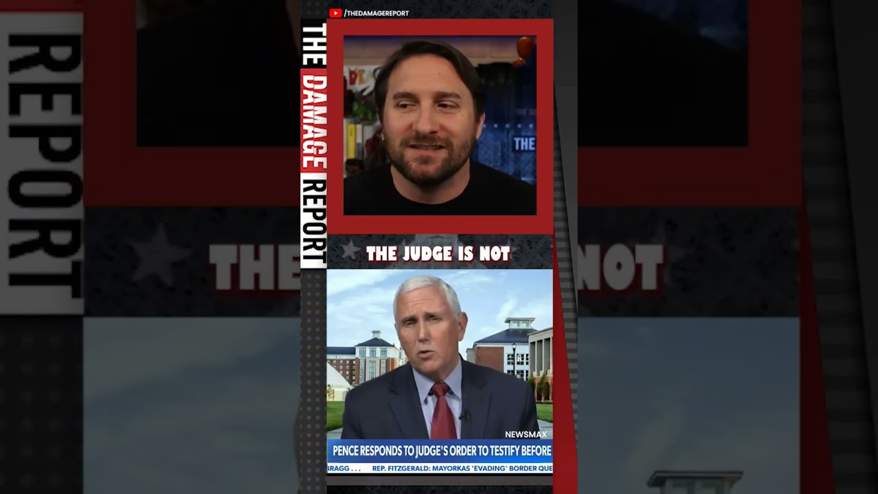 Mike Pence Responds To Judge's Order For Testimony On Jan. 6 Capitol Riots