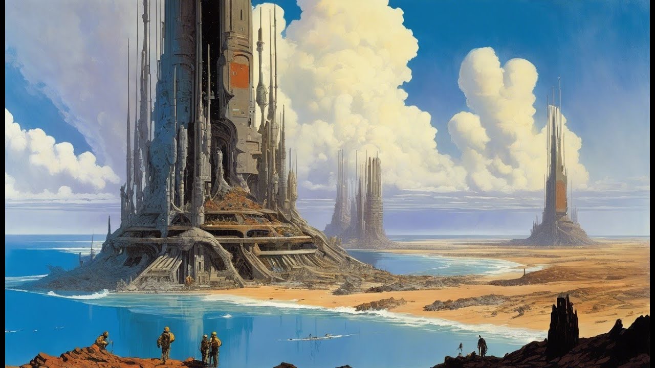 An Ambient Journey Through Distant Worlds and Interstellar Space - Galactic Synthwave Ambience