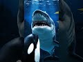 Who Wins the Ultimate Battle of Sea Predators? #WhoWins #SeaBattle #OceanPredators#ShortDocumentary