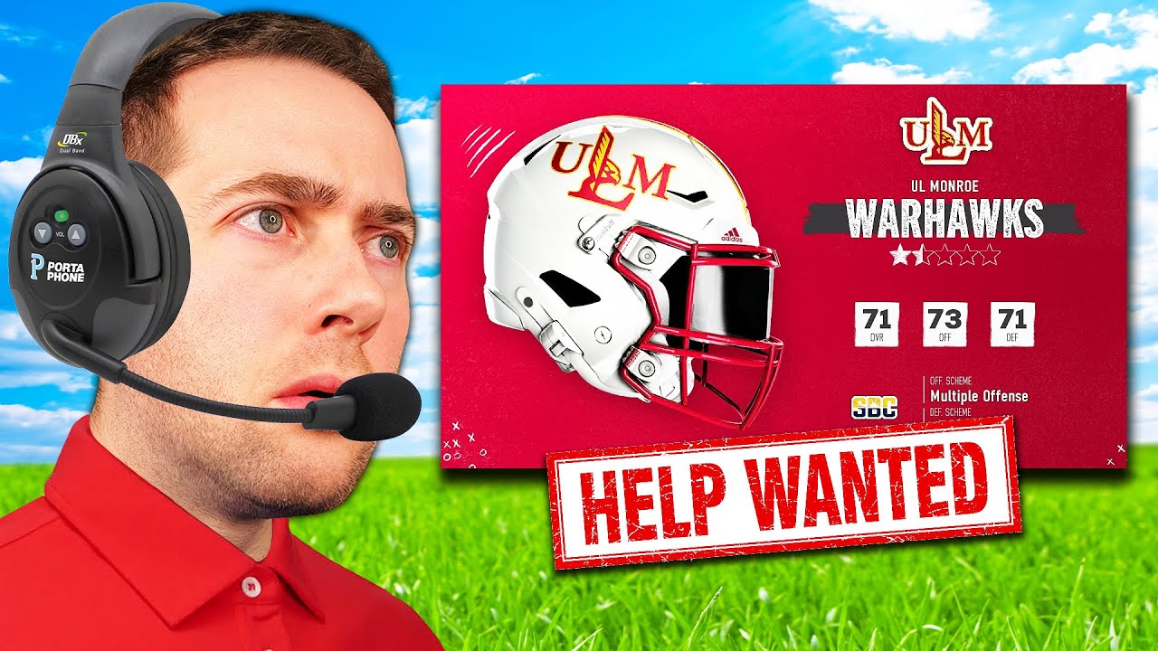I Took Over the WORST Team in College Football 25 - YouTube