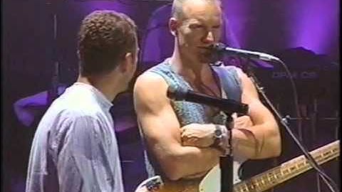 Sting live - I'm So Happy I Can't Stop Crying with Ross Viner