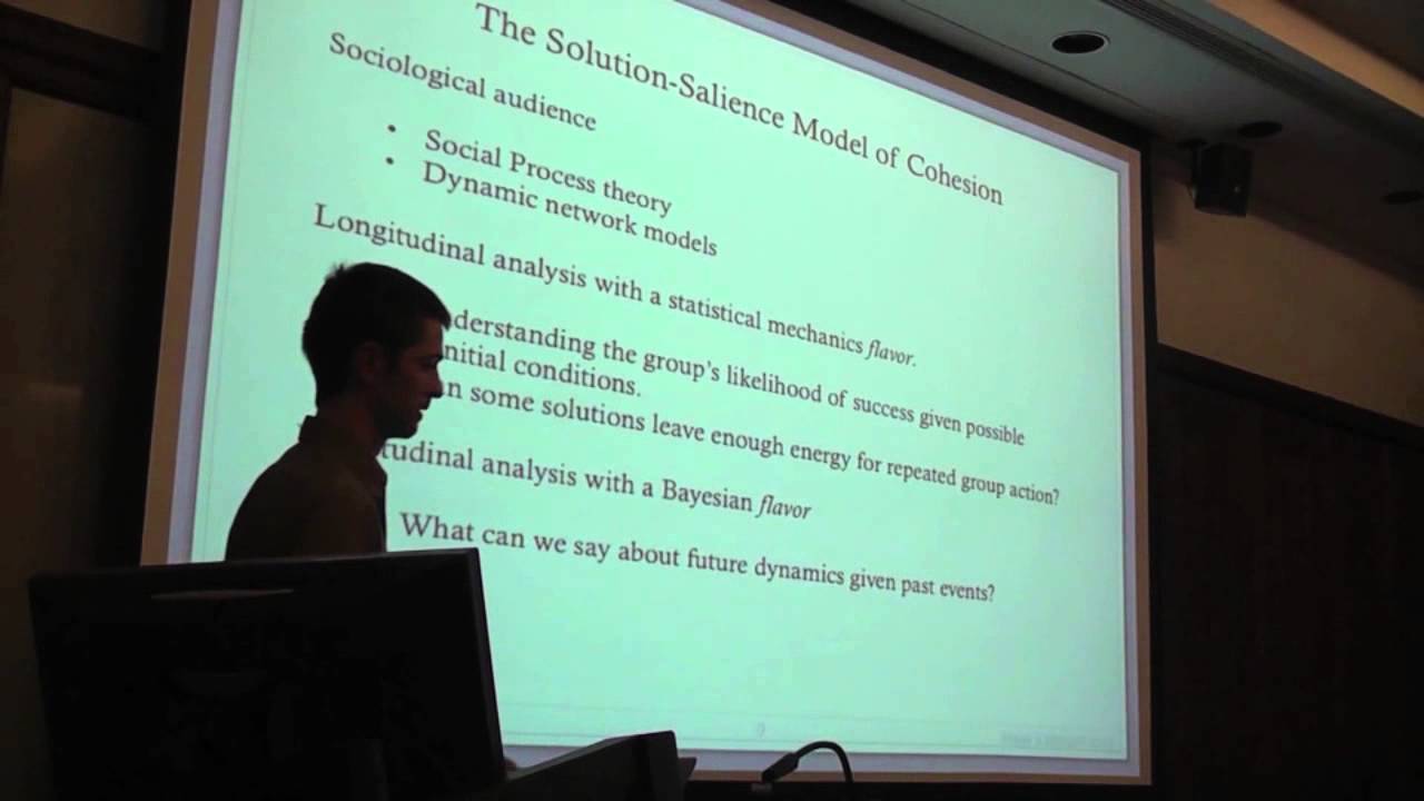A dynamic network model of group problem-solving by Jon Atwell - YouTube