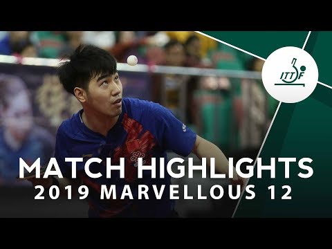 Fan Zhendong vs Yan An | 2019 Marvellous 12 Highlights