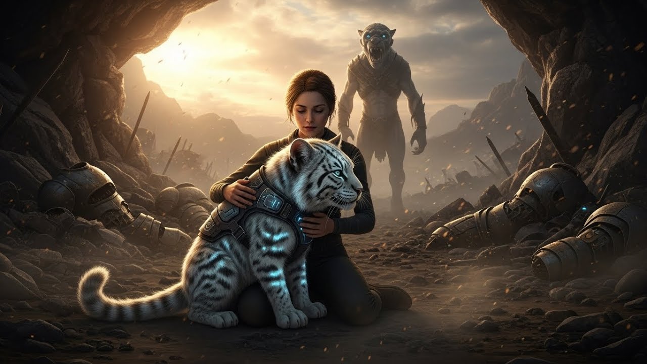 The Alpha Thought He'd Lost His Cat Cub — Until He Saw Him Secure Beside The Human | HFY