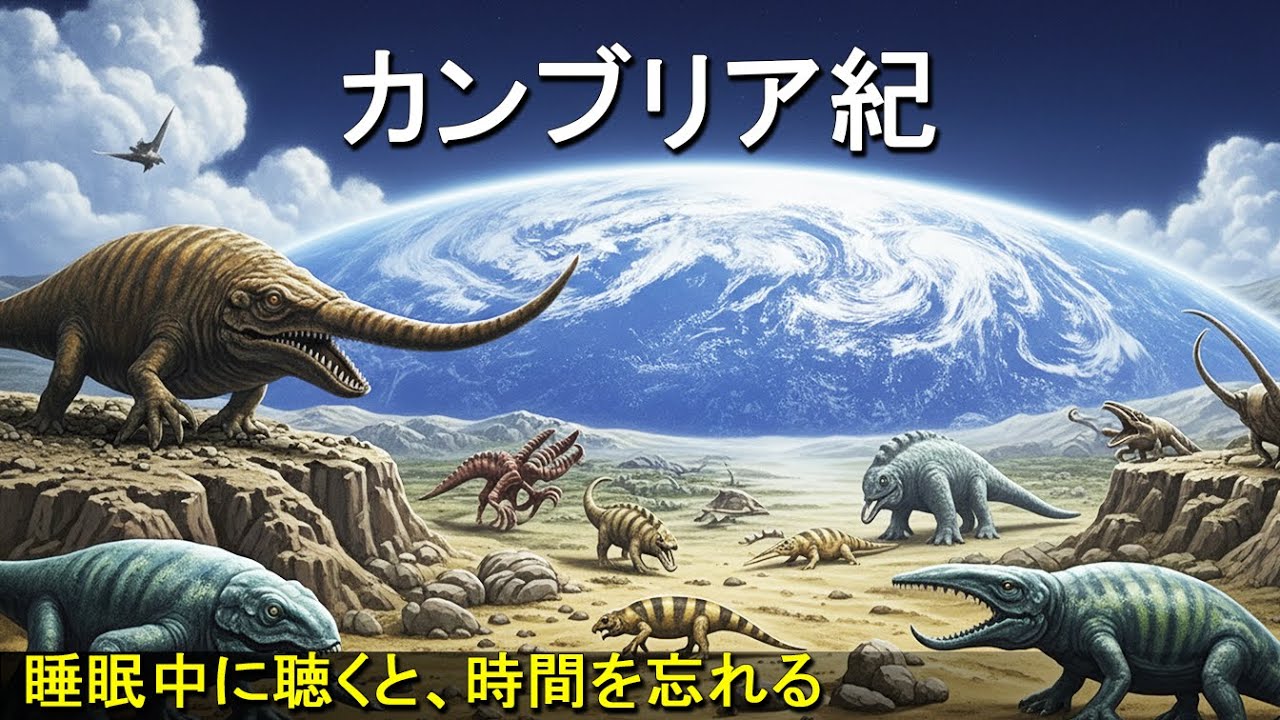 [プラネタリウム] カンブリア紀――それは奇妙な生物たちが地球を『侵略』した時代