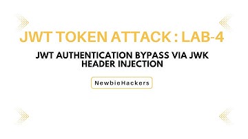 JSON Web Token Vulnerability - Portswigger | JWT authentication bypass via jwk header injection #4