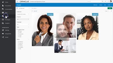 Managing Assets in Oracle Content Management