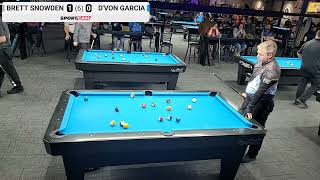 Ultimate Pool USA Iowa Open vs D'von Garcia