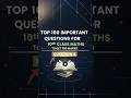100 most Important Questions for 10th Board exam 2026 Q-4. #shorts #short #shortsviral