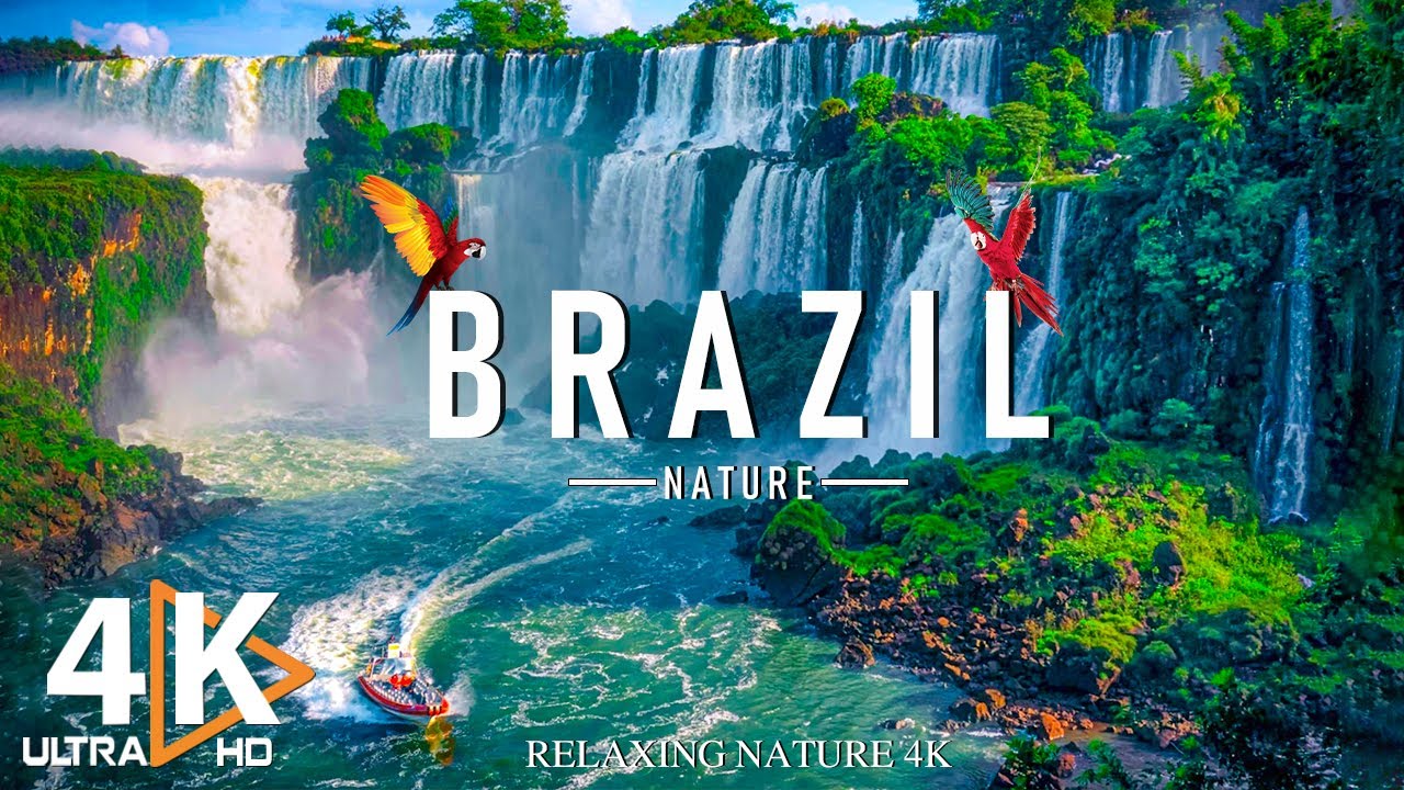 ⁣BRAZIL 4K UHD - Relaxing Music With Beautiful Nature Scenes 4K Video Ultra HD