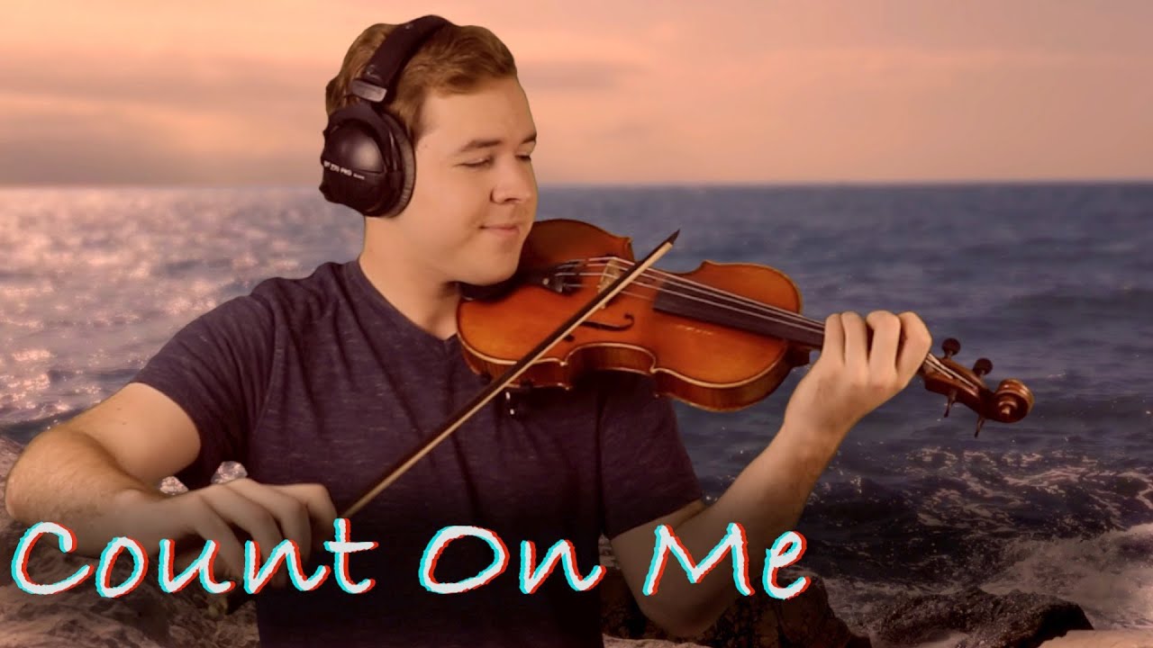 Bruno Mars Count On Me Violin Cover Jonathan Anderson Youtube