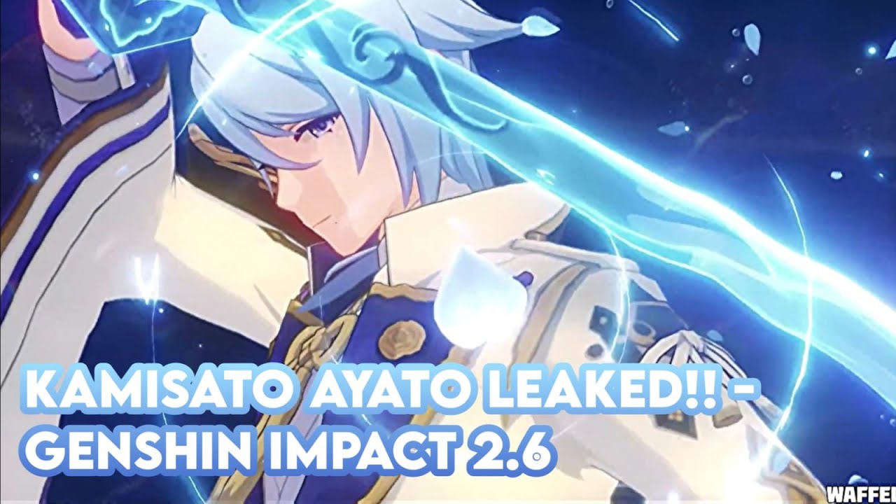 Ayato LEAKED!! Gameplay Ayato Idle Animation, Skill and Burst - Gameplay | Genshin Impact 2.6