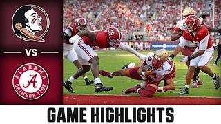 Florida State vs. Alabama Game Highlights | 2026 ACC Football screenshot 5