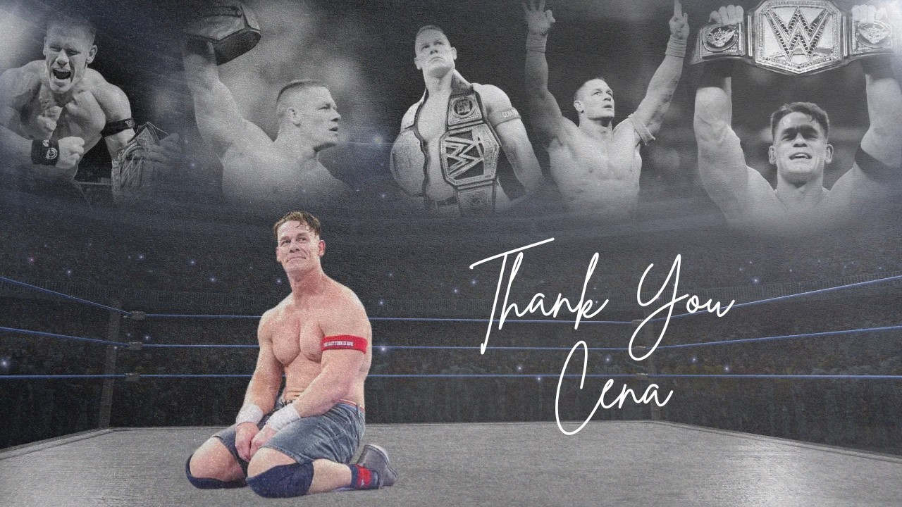 Thank You Cena; More Than a Wrestler, The End of an Era