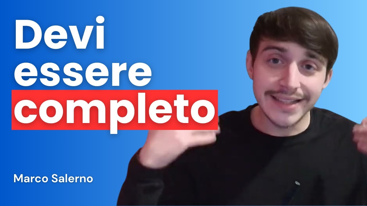 IMPARA A STARE DA SOLO