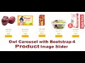 Owl Carousel with Bootstrap 4 -Product Image Slider