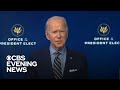 Biden accuses Trump appointees of obstructing transition of power