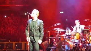 U2 "Where The Streets Have No Name" live in Berlin, Mercedes-Benz Arena, 24.9.2015