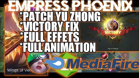 PHARSA EMPRESS PHOENIX SKIN SCRIPT FULL EFFETS FULL ANIMATION PATCH YU ZHONG + BACK UP FILE EARLY AC