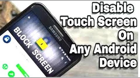 Best Android App to Lock Touch Screen of Your Phone or Tablet   Urdu