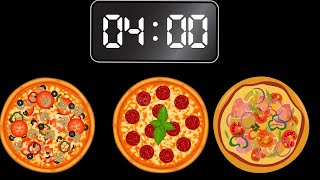 Celebrity 4 Minutes Timer : Pizza Timer #countdown #timer #pizzatime Wealth