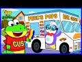 Gus the Gummy Gator Visits an Ice Cream Truck! Summer Fun for Kids!