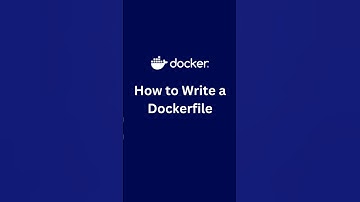 How to Write a Dockerfile #shorts  #coding #docker  #container
