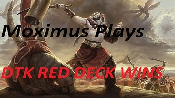 DTK RDW vs Abzan Collected Company Moximus Plays