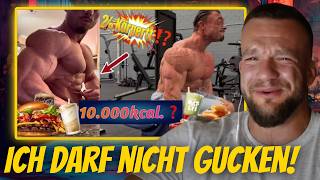 Chris Baumann macht mich in Prep mit seinem Cheatday fertig! William Niewiara Live Reaktion