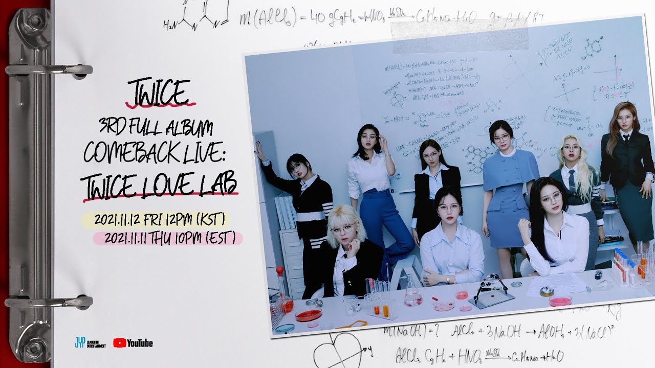 Twice 3rd Full Album Comeback Live Twice Love Lab Youtube Twice 3rd Full Album Comeback Live Twice Love Lab Youtube
