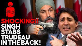 Singh Backtabs Trudeau In Shocking Interview!