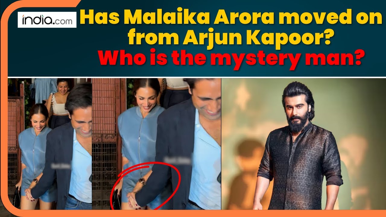 After breakup with Arjun Kapoor, Malaika Arora confirms dating mystery man? Watch