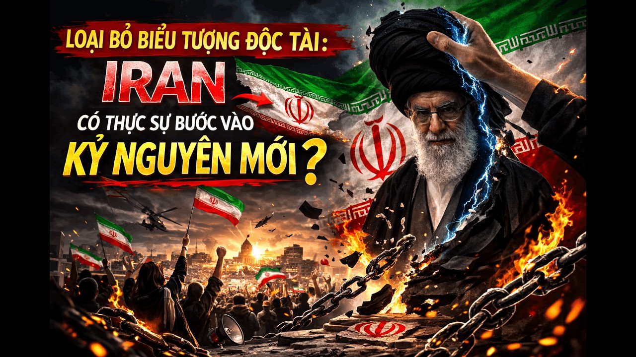 Loại bỏ biểu tượng độc tài: Iran có thực sự bước vào kỷ nguyên mới?