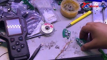 How to use VVDI Key Tool Renew 2010 Renault Fluence Remote?