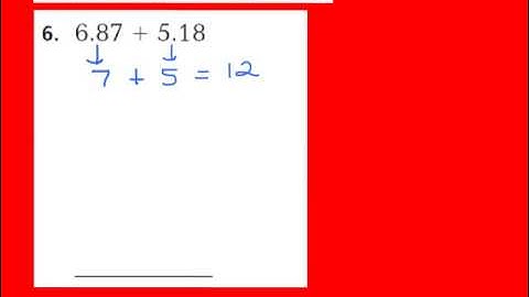 Lesson 3.8 Add Decimals