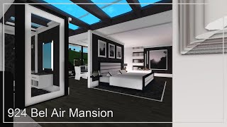 Bloxburg Speedbuilds: 924 Bel Air Mansion | part 2