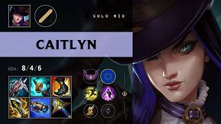 Caitlyn Mid vs Xerath - EUNE Master Patch 26.11
