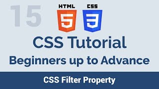 15 CSS Filter Property - beginners up to advance css tutorial