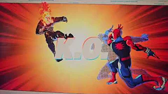 New MARVEL TOKON Spider-Man and Ghost Rider Match
