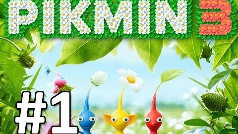 Pikmin 3 Lets Play | Introduction | Day 1