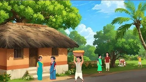किस्मत कोई नहीं छीन सकता l Hindi moral story l Village family cartoon l New cartoon moral story l