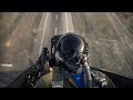 How Does an F-22 Raptor Pilot Maneuver at High Speed? Cockpit View