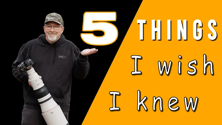 5 Things I Wish I Knew When I Started Bird Photography