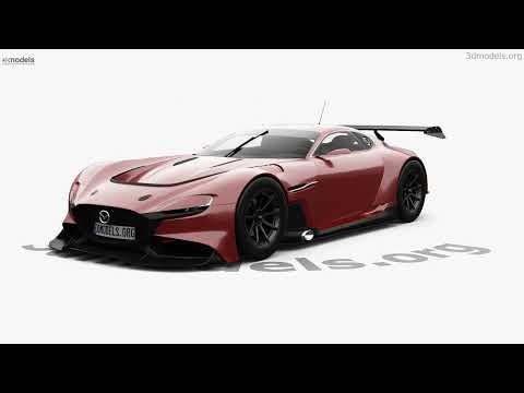MAZDA RX-VISION GT3 CONCEPT モデルカー MAZDA RX-VISION GT3 CONCEPT」GTスポーツに登場、570馬力の次世代