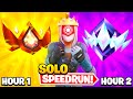 W keying to unreal solos speedrun in 2 hours og fortnite ranked